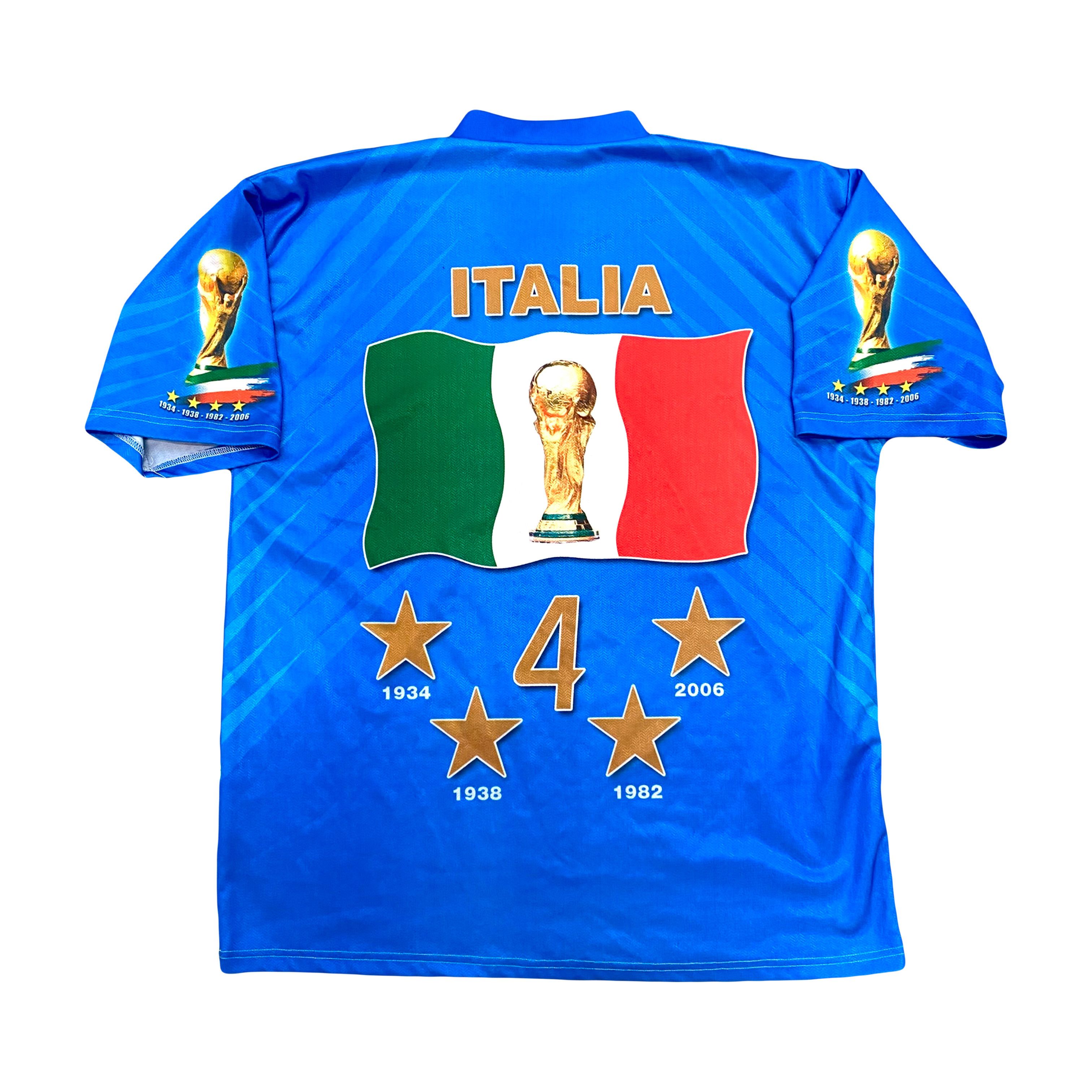 Vintage VTG 00s 2006 Itlay World Cup AOP Soccer Jersey Football Size US L / EU 52-54 / 3 - 2 Thumbnail