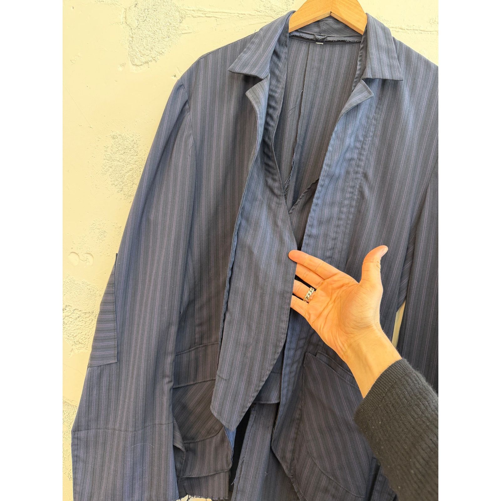 Greg Lauren Greg Lauren SAMPLE 2010 Deconstructed Oliver Coat Size US L / EU 52-54 / 3 - 5 Thumbnail