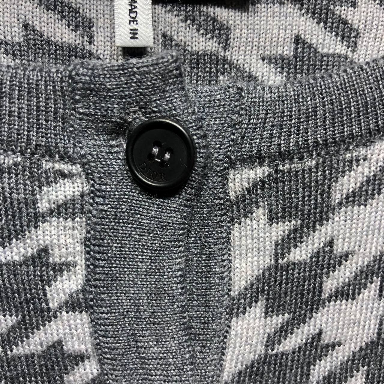 Dior Dior Houndstooth Cardigan Size XXS / US 00 / IT 34 - 3 Thumbnail