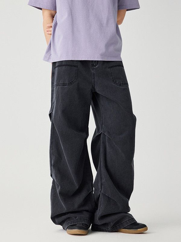 Japanese Brand American high street distressed vintage work jeans Size US 32 / EU 48 - 2 Thumbnail