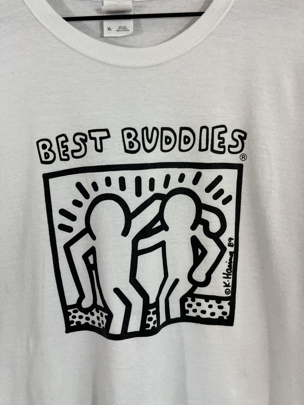 Keith Haring Best Buddies Keith Haring Graphic Tee Size US XL / EU 56 / 4 - 4 Thumbnail