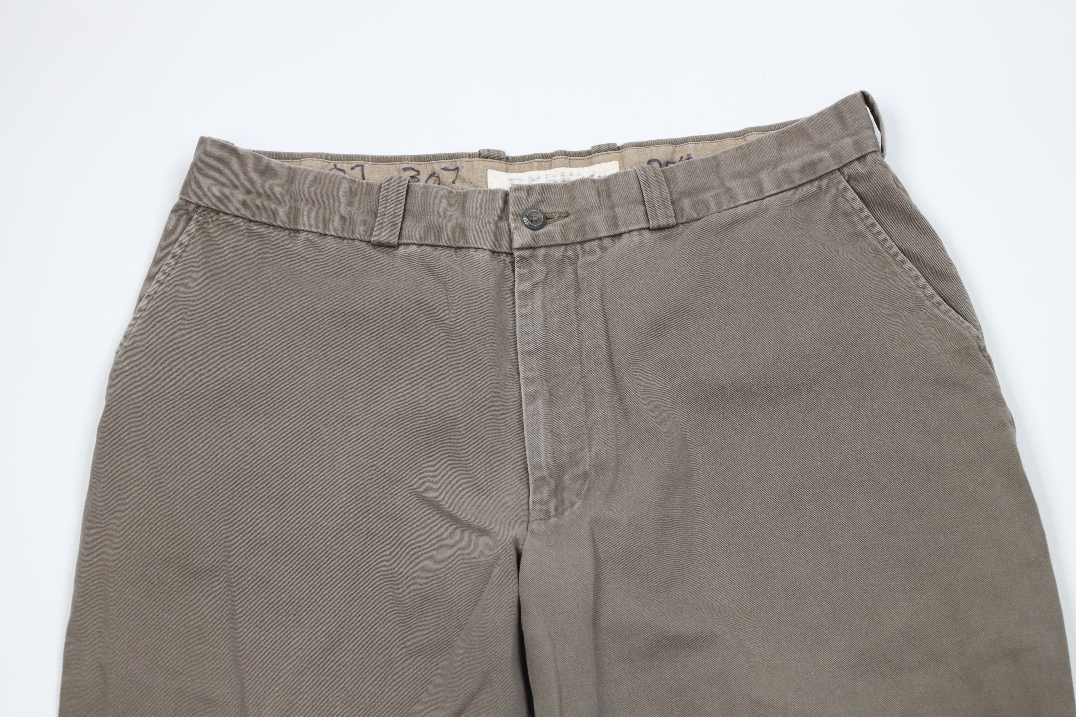 Vintage Vintage 90s Streetwear Wide Leg Chino Pants Light Brown Size US 36 / EU 52 - 2 Thumbnail