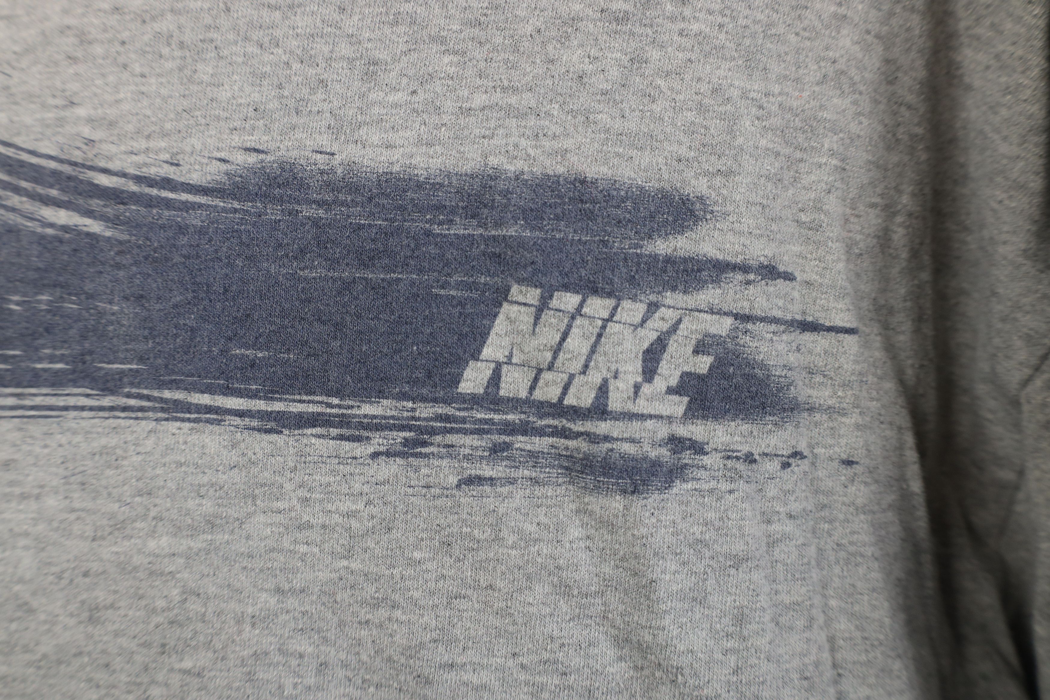 Nike Vintage Y2K Nike Spell Out Paint Streak Long Sleeve T-Shirt Size US XL / EU 56 / 4 - 5 Thumbnail