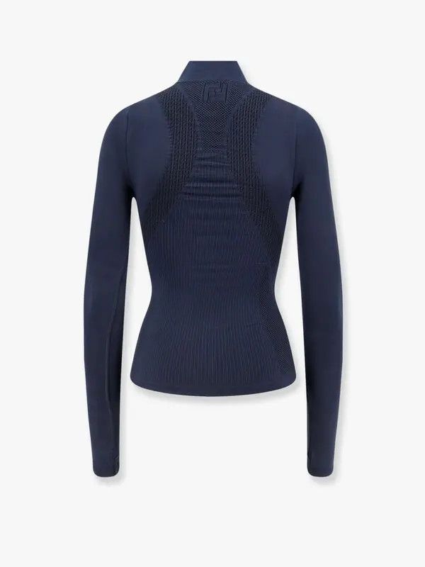 Fendi o1s1wg110226 Ski Jumper in Midnight Blue Size XS / US 0-2 / IT 36-38 - 2 Thumbnail