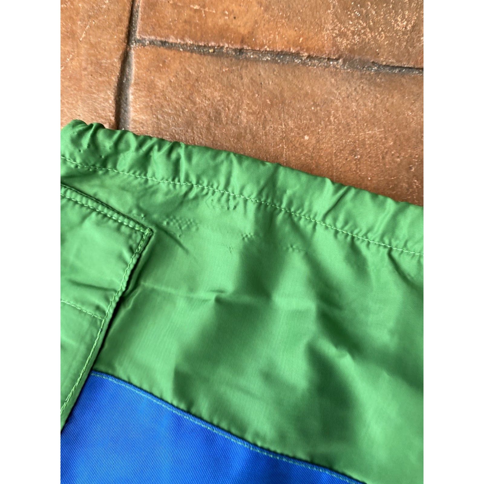 Equipment VINTAGE Banana Equipment Green/Blue Nylon Cargo Pants Small Size US 28 / EU 44 - 7 Thumbnail