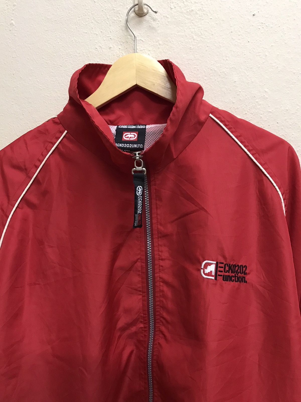 Ecko Unltd. Vintage 90s Encko Funtion Windbreaker Jacket Size US XXL / EU 58 / 5 - 16 Thumbnail