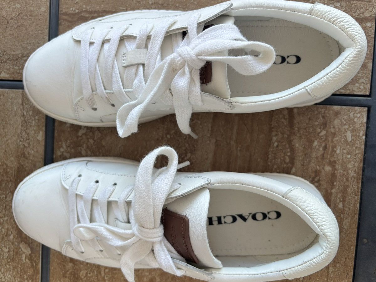 Coach White Coach Sneaker Size US 8 / EU 41 - 3 Thumbnail