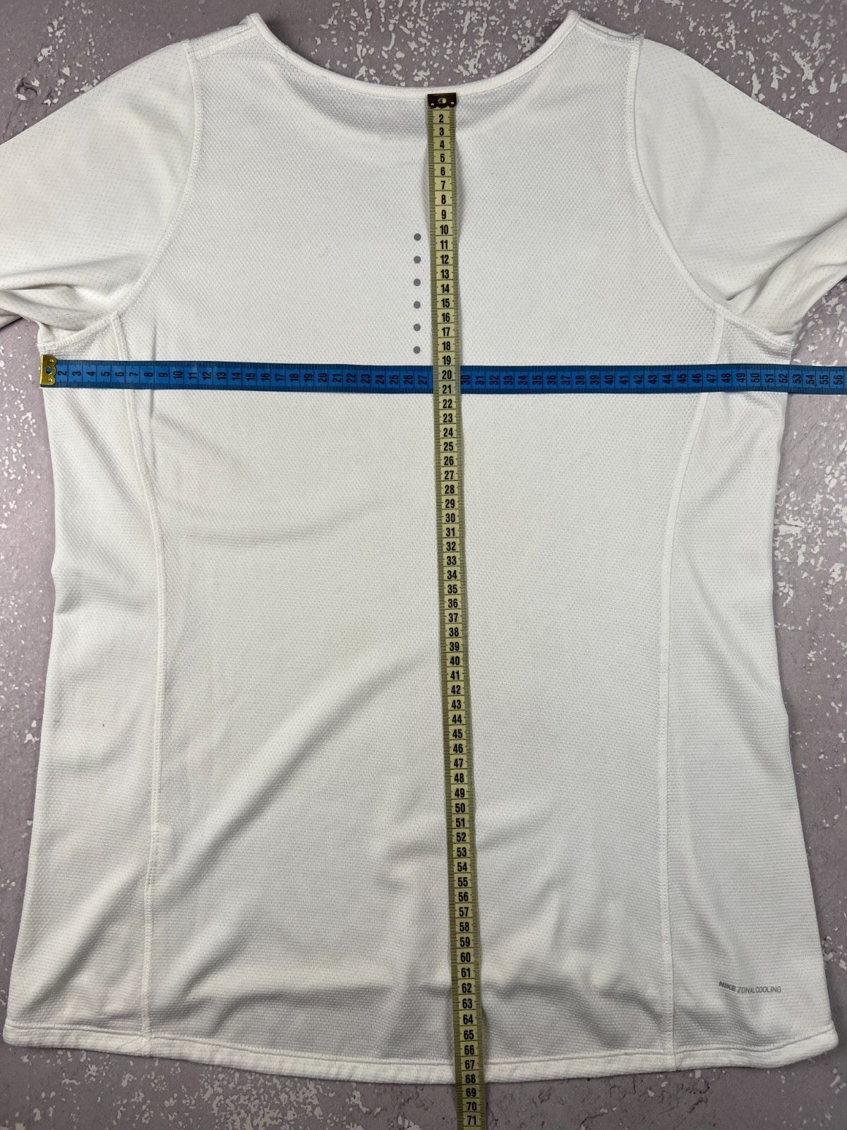 Nike Nike Zonal Cooling Gym Running T Shirt Mens Large White Size US L / EU 52-54 / 3 - 6 Thumbnail