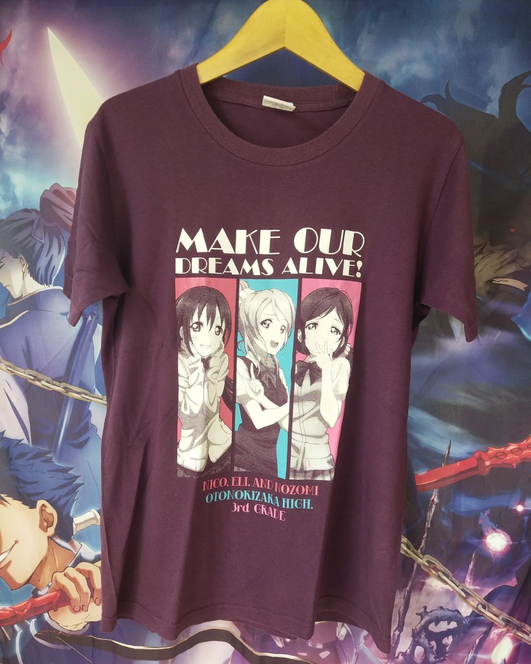 Love Live Sunshine! Niko Eri Ozomi Anime Idol Tees Cospa