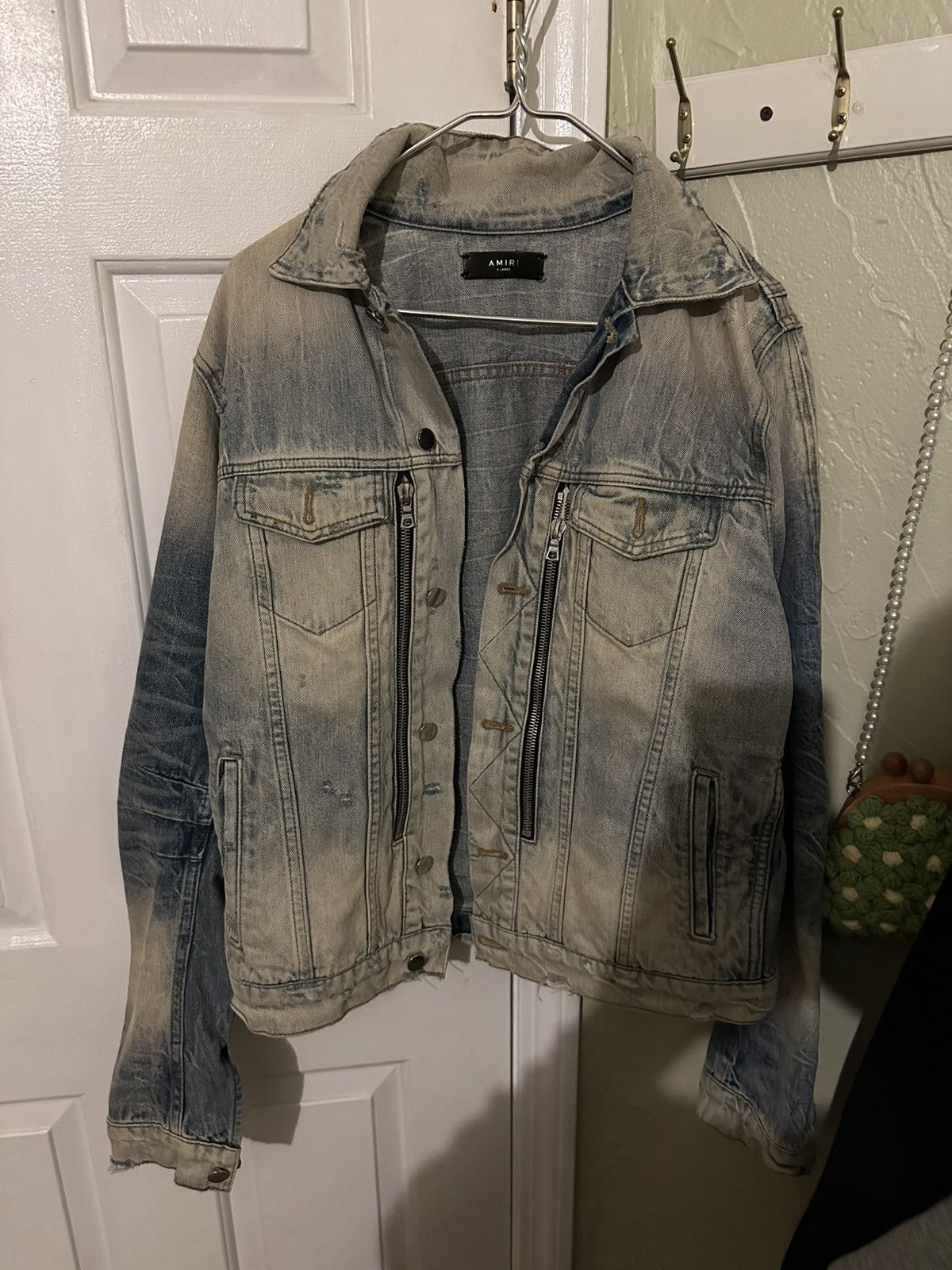 Amiri AMIRI JEAN JACKET Size US XL / EU 56 / 4 - 8 Thumbnail