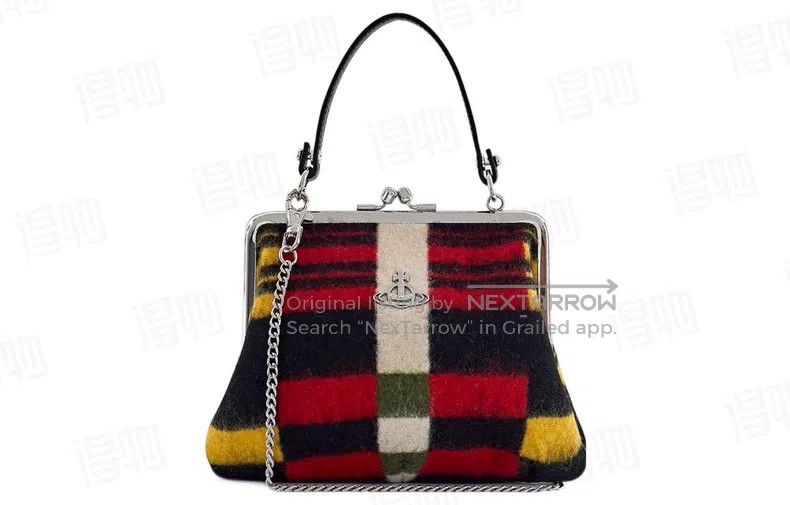 Vivienne Westwood Vivienne Westwood size os Silver Framed Top Handle Removabl Size ONE SIZE - 1 Thumbnail