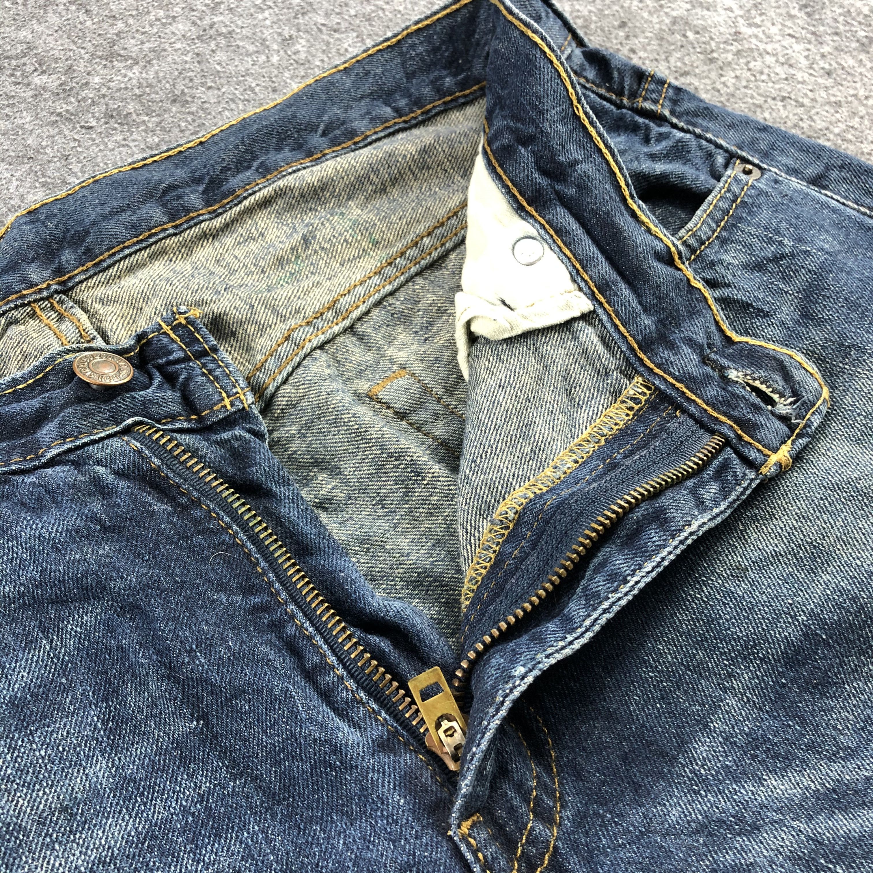 Levi's Vintage Blue Wash Levis 569 Jeans-J2288 Size US 36 / EU 52 - 9 Thumbnail