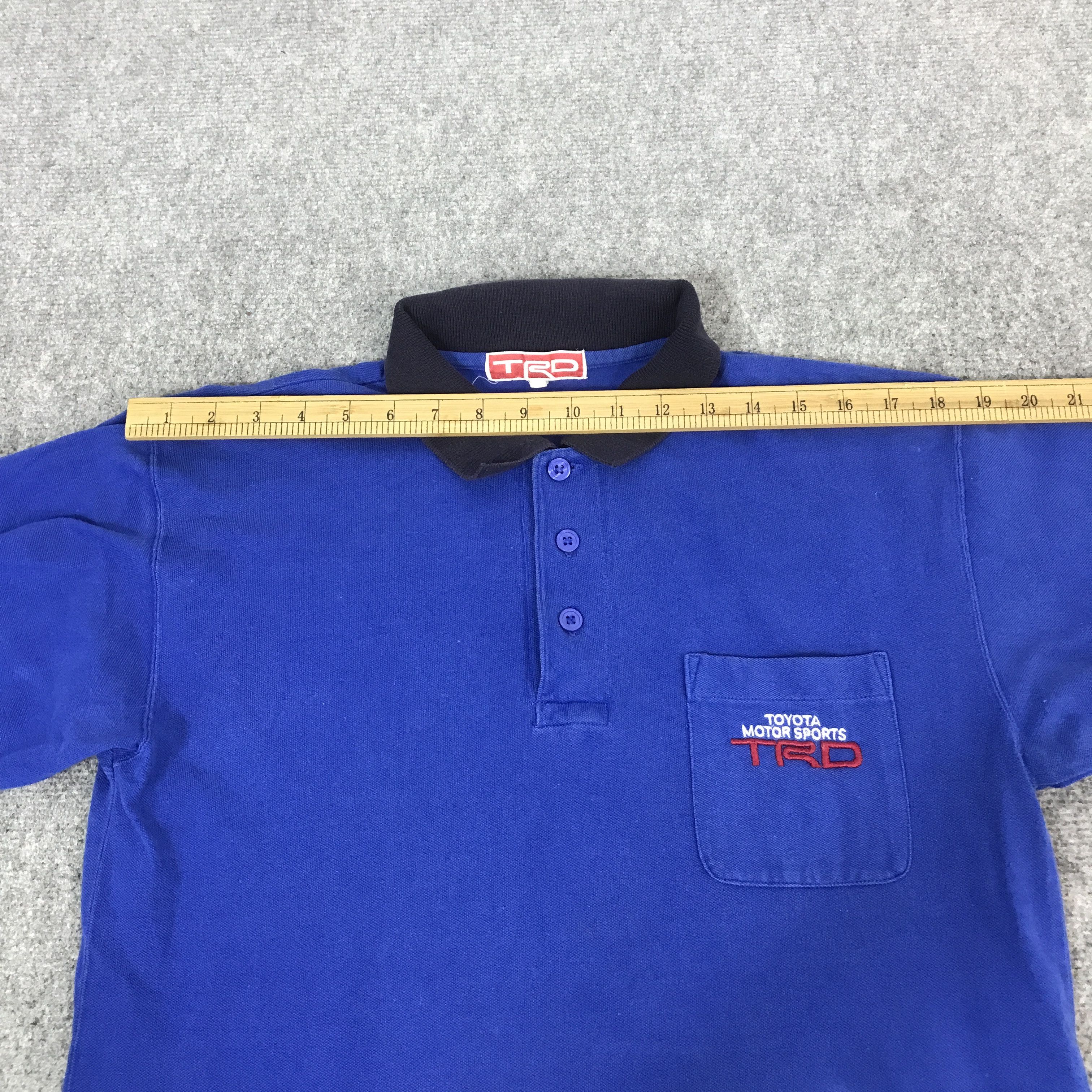 Japanese Brand TOYOTA TRD RACING POLO SHIRT LONG SLEEVE Size US M / EU 48-50 / 2 - 5 Thumbnail