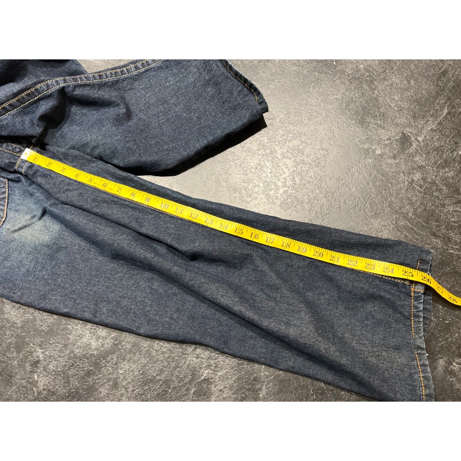 Denime LAPCO FR Jeans Flame Resistant Denim Men's 38x25 Blue Straight Regular Fit Size US 38 / EU 54 - 7 Thumbnail