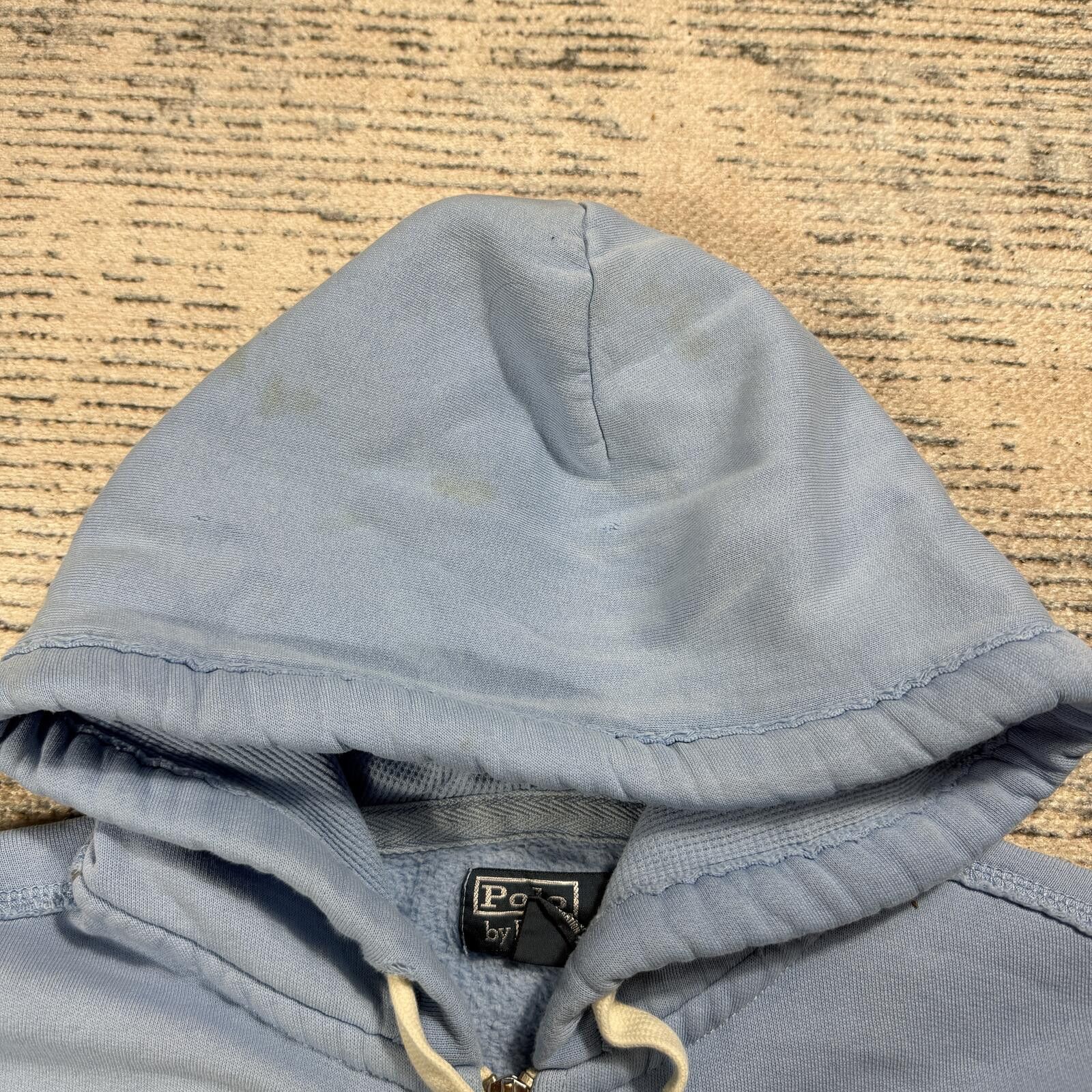 Polo Ralph Lauren Polo Ralph Lauren Thrashed Zipup Hooded Sweatshirt Size US XXL / EU 58 / 5 - 5 Thumbnail
