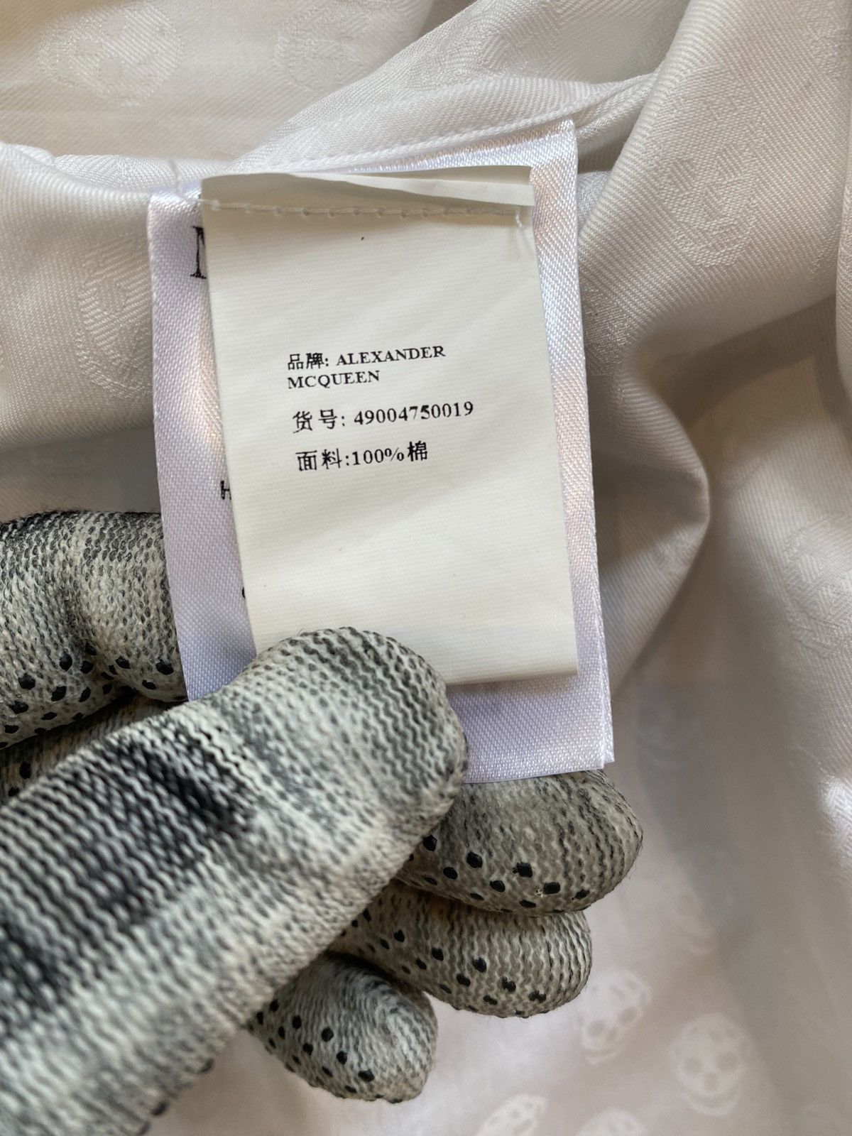 Alexander McQueen Alexander McQueen Subtle SkullShort Sleeve Shirt Size US S / EU 44-46 / 1 - 5 Thumbnail