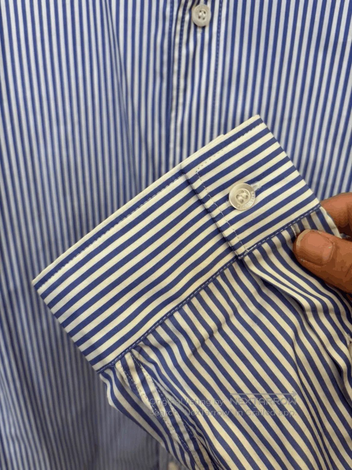 Balenciaga Sz 41 Balenciaga 19SS Oversized Stripe Shirt. Size US L / EU 52-54 / 3 - 5 Thumbnail