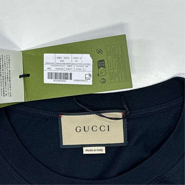 Gucci Gucci Gucci Lido 1921 Short Sleeve T-Shirt -2506 Size US L / EU 52-54 / 3 - 2 Thumbnail