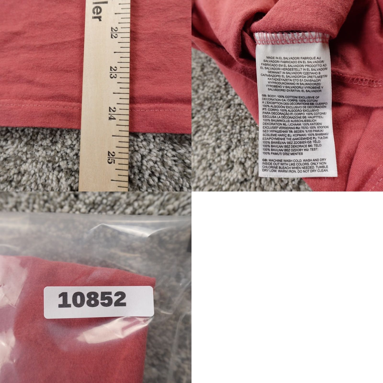 The North Face The North Face Shirt Womens S Red Short Sleeve Logo Outdoor Hiking Casual Trail Trek Size S / US 4 / IT 40 - 8 Thumbnail
