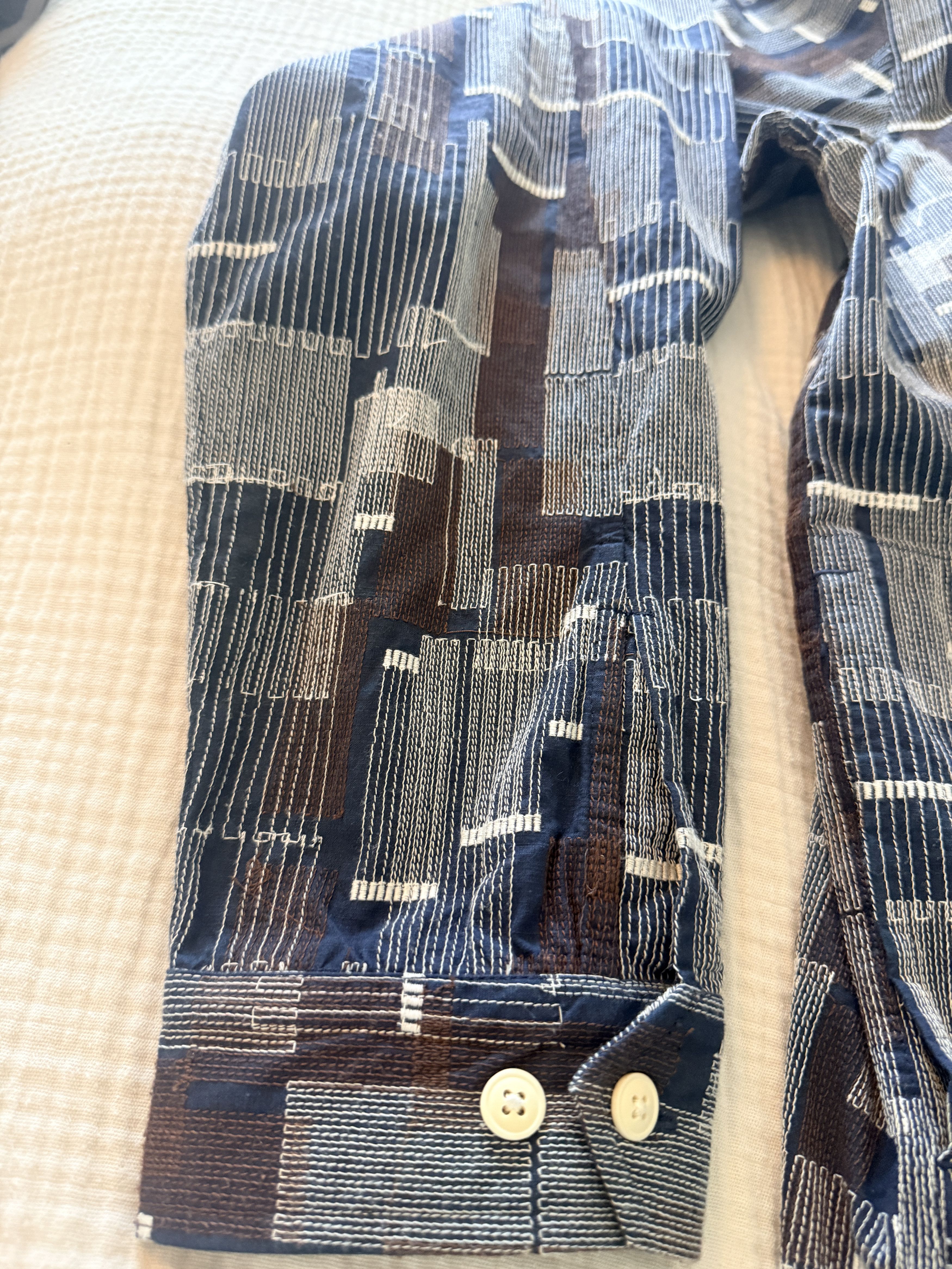 18 East PILCHUCK WORK SHIRT - EMBROIDERED COTTON MICRO RIPSTOP Size US L / EU 52-54 / 3 - 4 Thumbnail