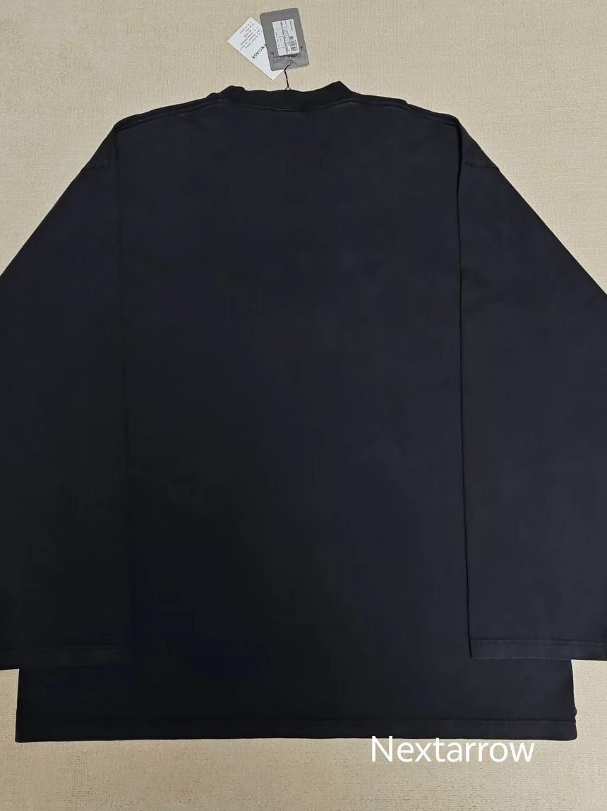 Balenciaga Balenciaga23ss XXXL round neck embroidered lon2412-Nextarrow Size US L / EU 52-54 / 3 - 2 Thumbnail