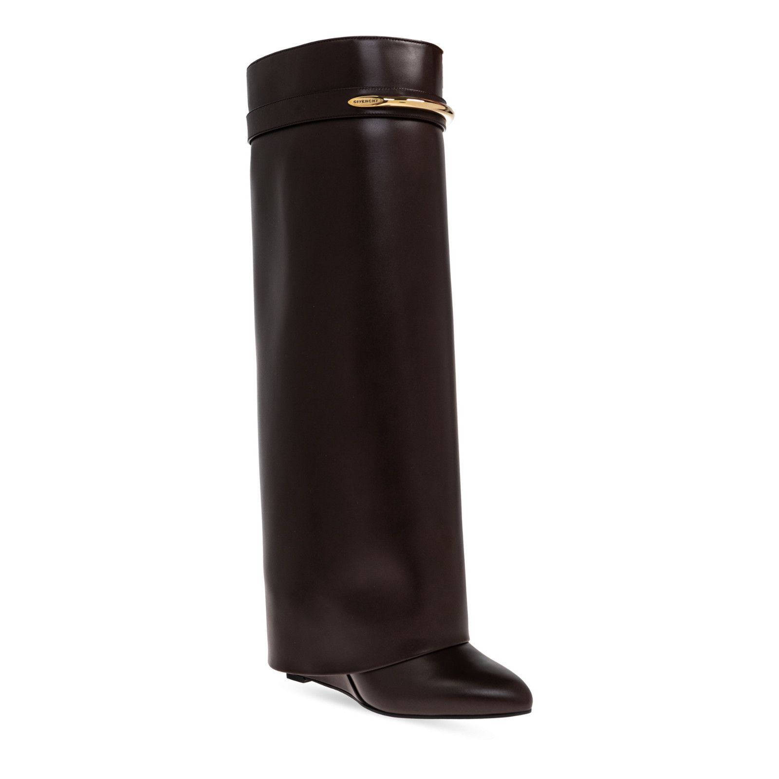 Givenchy GIVENCHY Shark Knee High Brown 95mm Heel Boots New & Authent Size US 6 / IT 36 - 2 Thumbnail