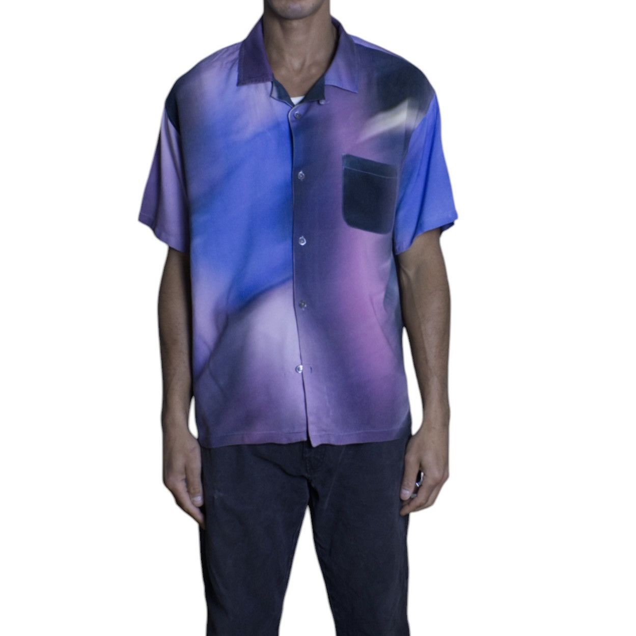 Stussy Stüssy Print Button Down Short Sleeve Shirt Size US XL / EU 56 / 4 - 5 Thumbnail