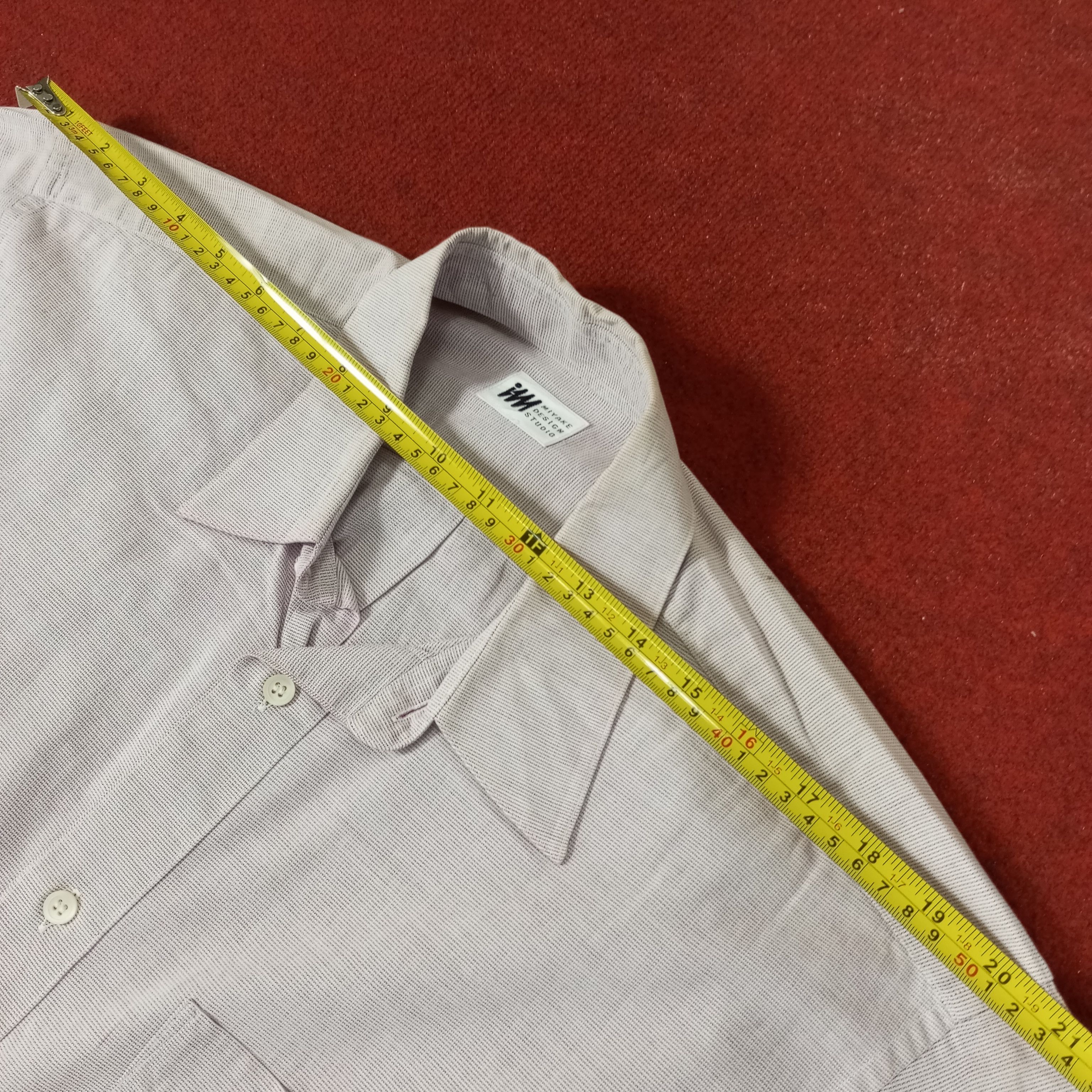 Designer × Issey Miyake × Vintage Issey Miyake Design Studio Japanese Designer Brand Shirt Size US L / EU 52-54 / 3 - 12 Thumbnail