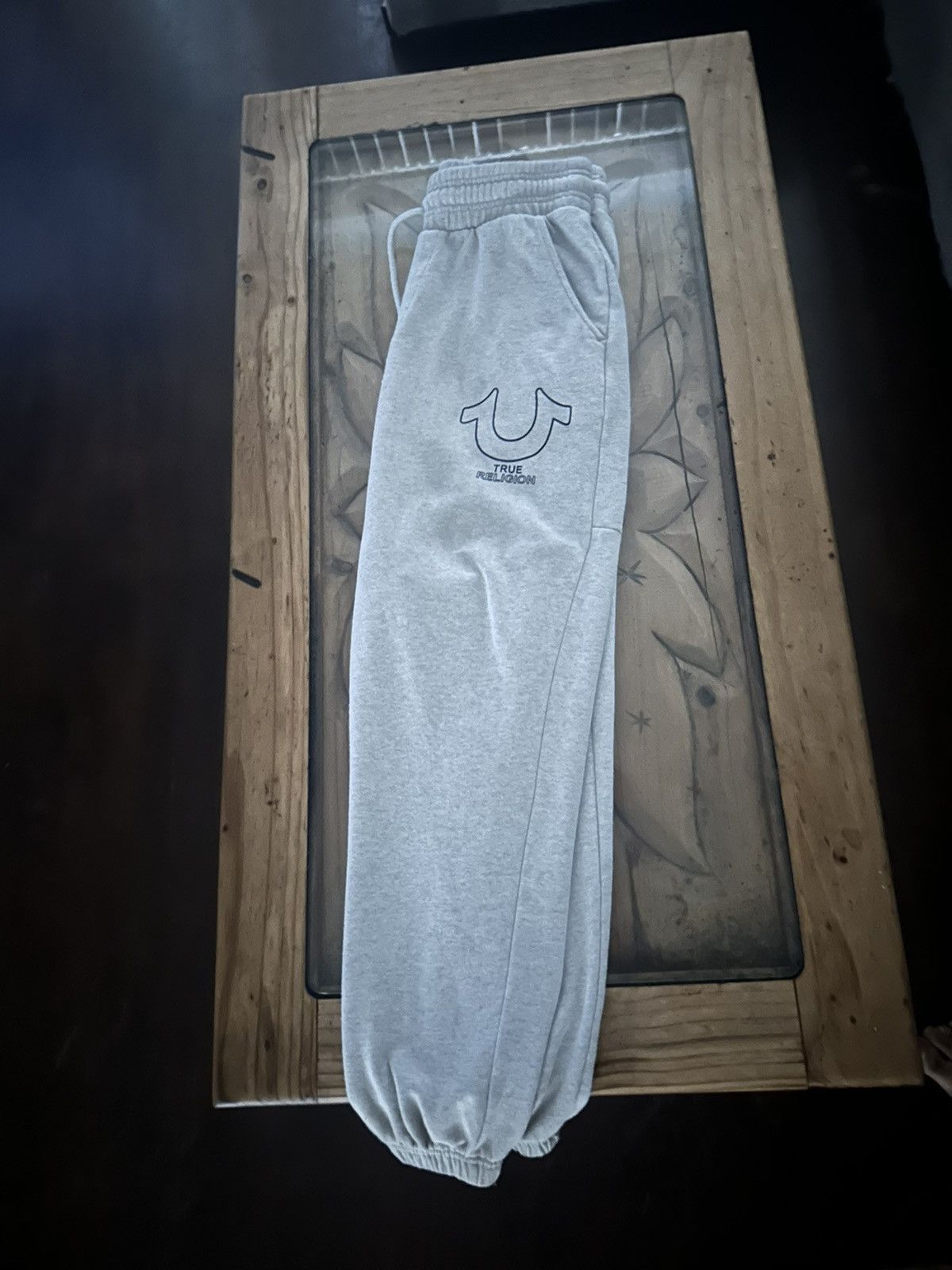 True Religion Grey Sweatpants Size US 32 / EU 48 - 1 Thumbnail