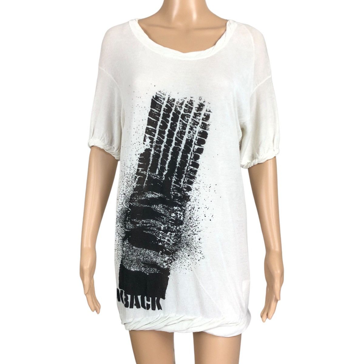 Hysteric Glamour Vintage Hysteric Glamour Kickback Mesh Top Pleated Shirt Size ONE SIZE - 3 Thumbnail