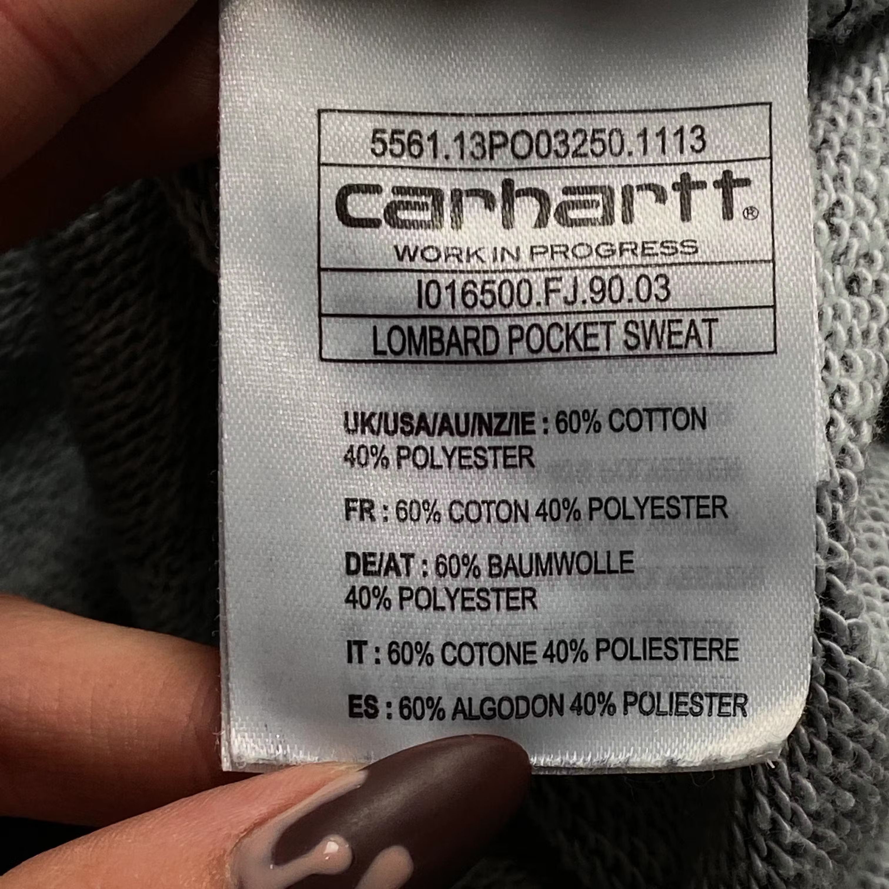 Carhartt × Carhartt Wip × Vintage Mens Sweatshirt Carhartt Vintage Size S Size US S / EU 44-46 / 1 - 6 Thumbnail