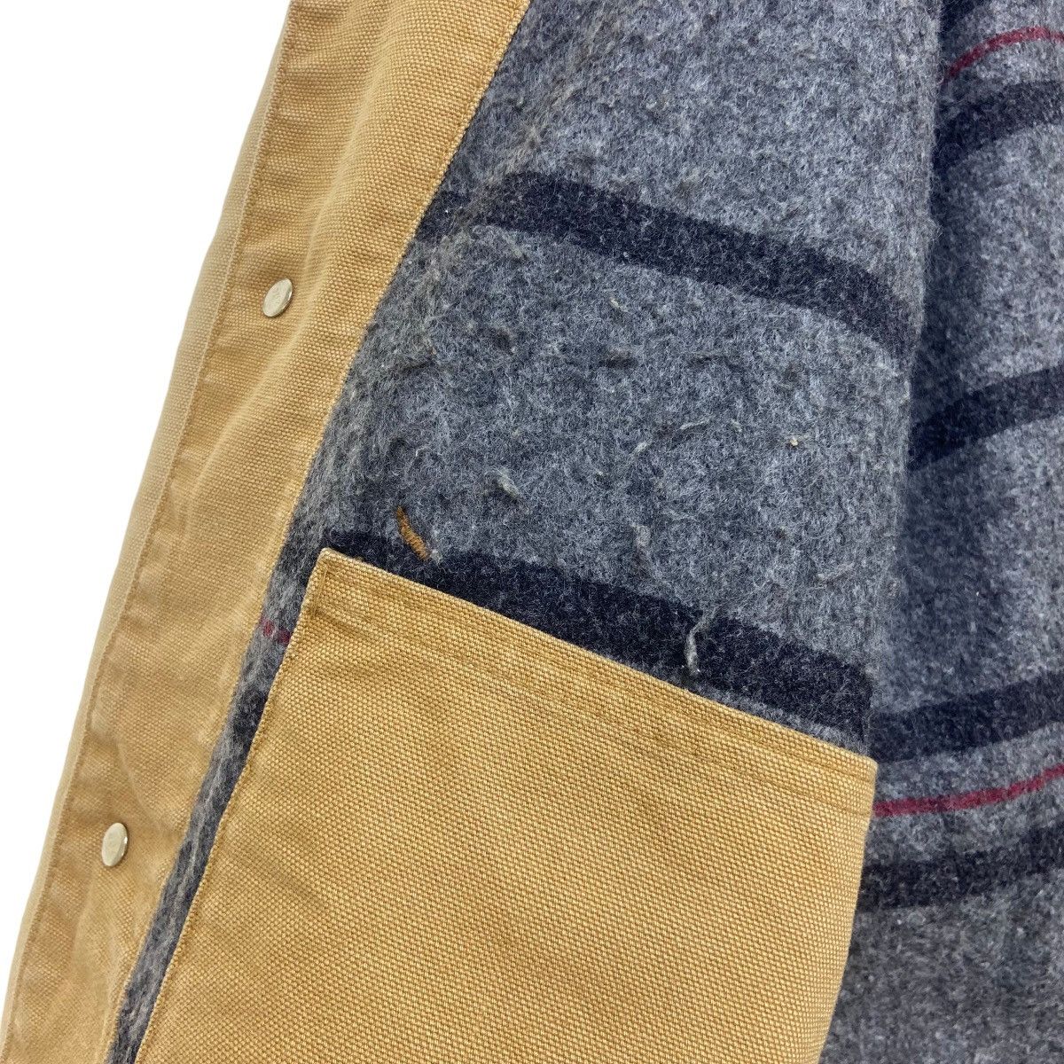 Levi's Vintage Clothing Vtg Levi’s Workers Blanket Duck Canvas Michigan Chore Jacket Size US M / EU 48-50 / 2 - 20 Thumbnail