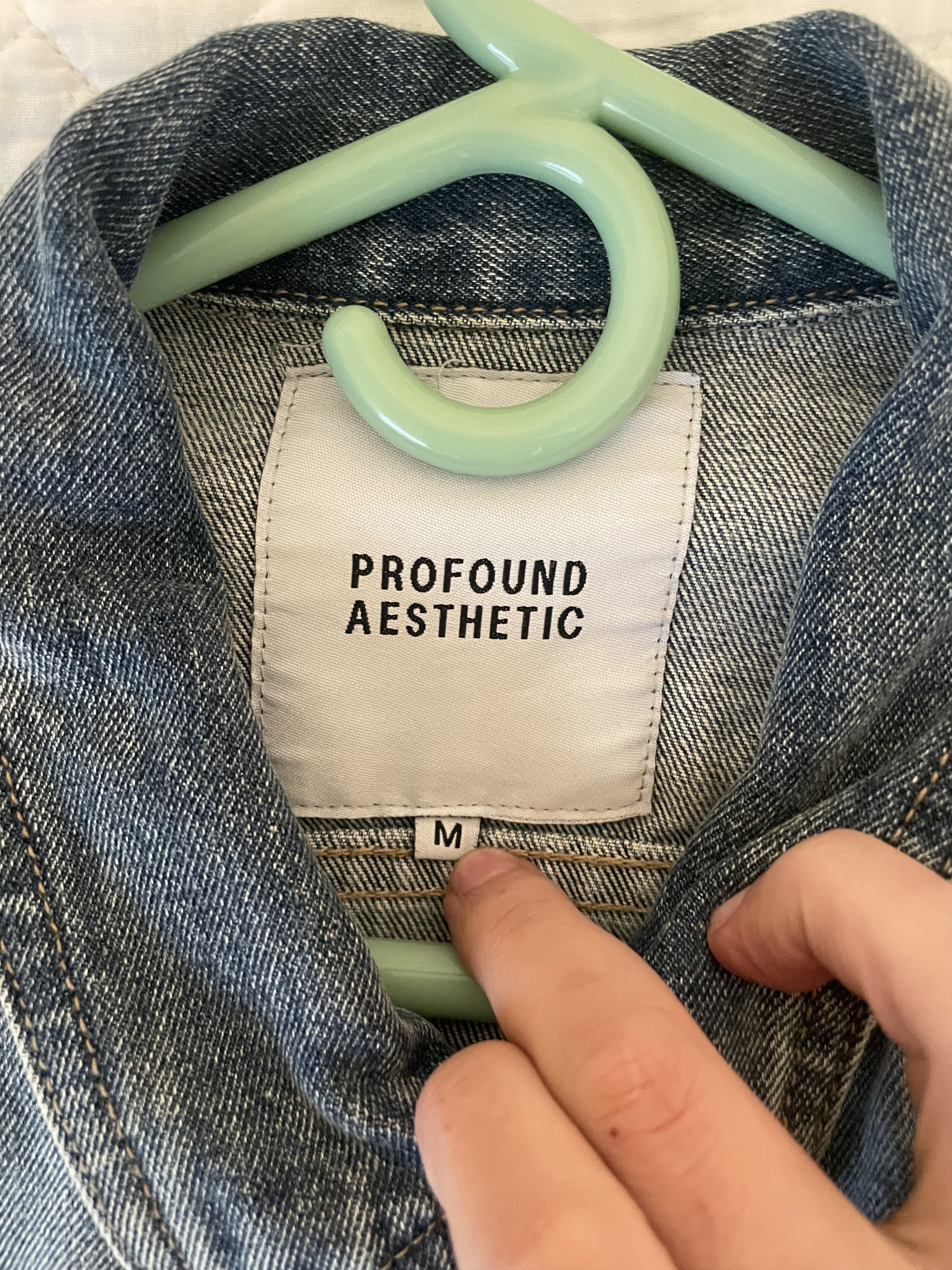 Profound Aesthetic Distressed Denim Jacket Size US M / EU 48-50 / 2 - 2 Thumbnail