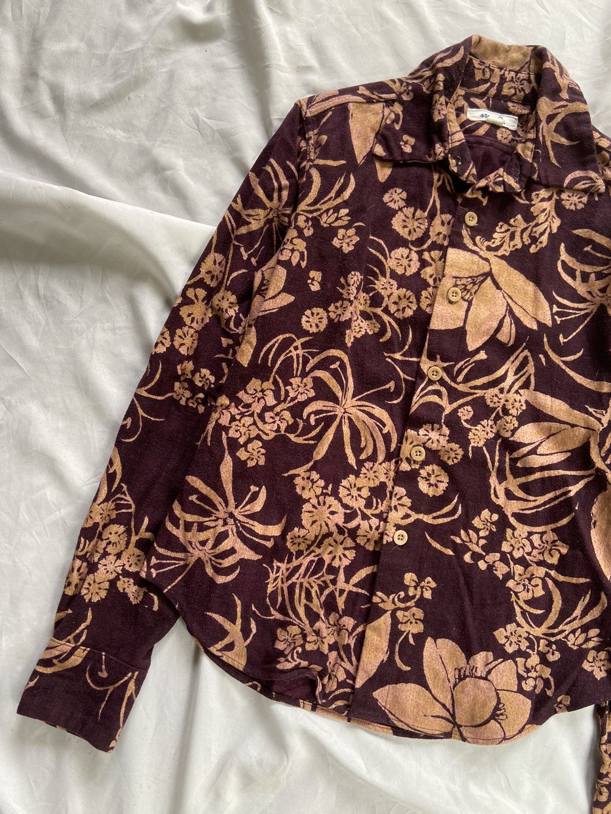 45rpm 45RPM PATTERN BUTTON DOWN SHIRT Size US S / EU 44-46 / 1 - 3 Thumbnail