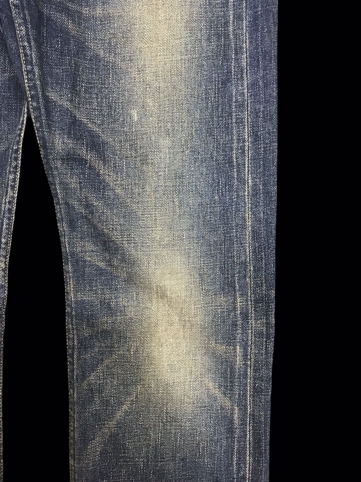 Japanese Brand 💥BIKER DENIM💥14Oz 666 SLIM SELVEDGE BIKER DENIM F329 Size US 32 / EU 48 - 5 Thumbnail