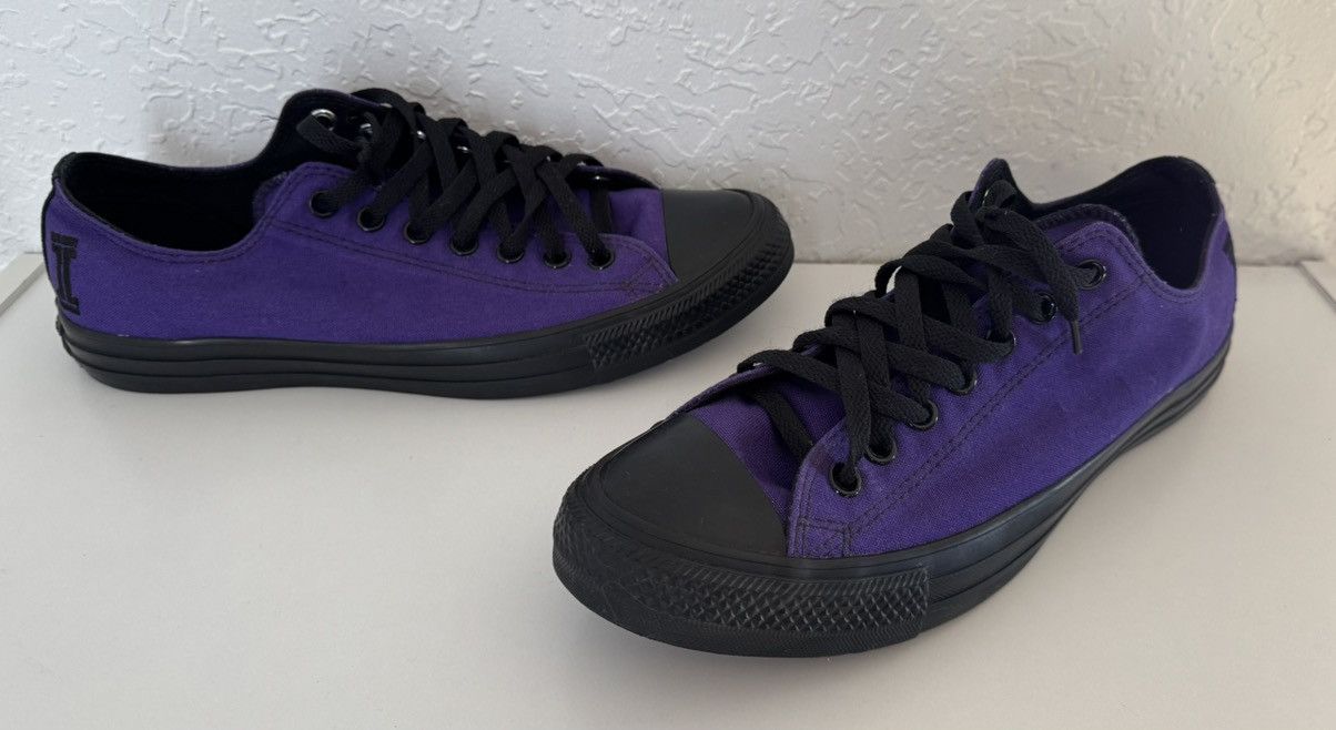 Converse Purple Converse CTAS Low Top Varsity Embroidery Size US 10 / EU 43 - 7 Thumbnail