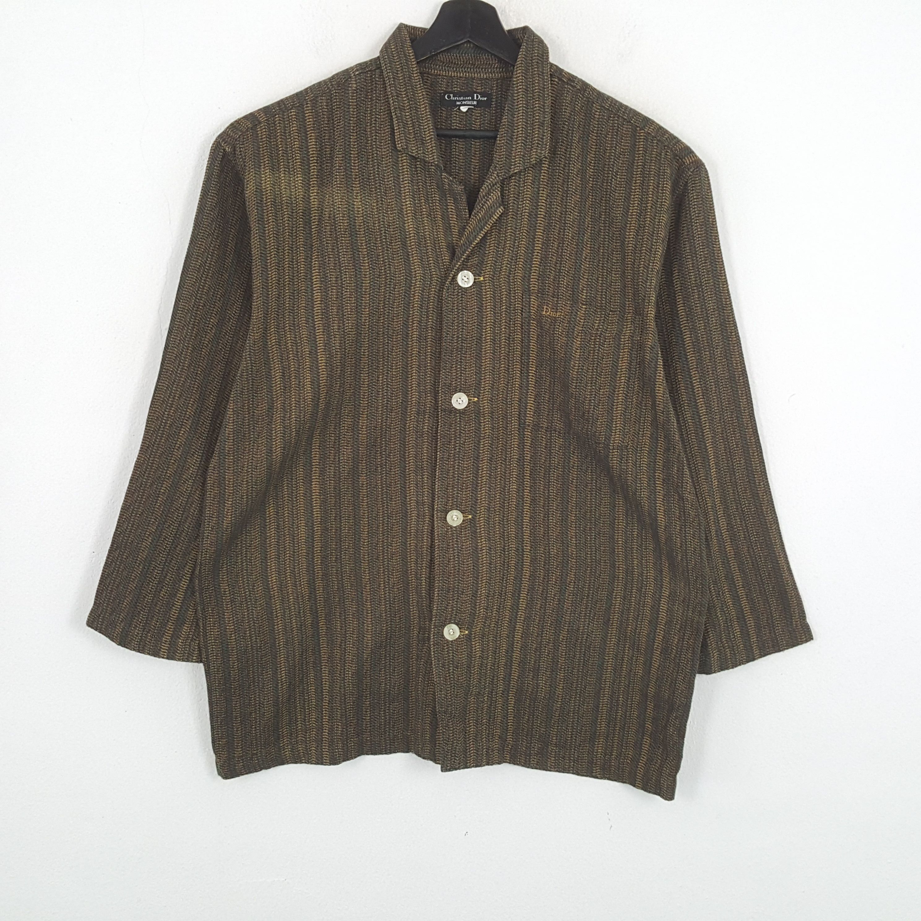 Christian Dior Monsieur CHRISTIAN DIOR Fashion Brand Custom Art Shirt Size US L / EU 52-54 / 3 - 3 Thumbnail