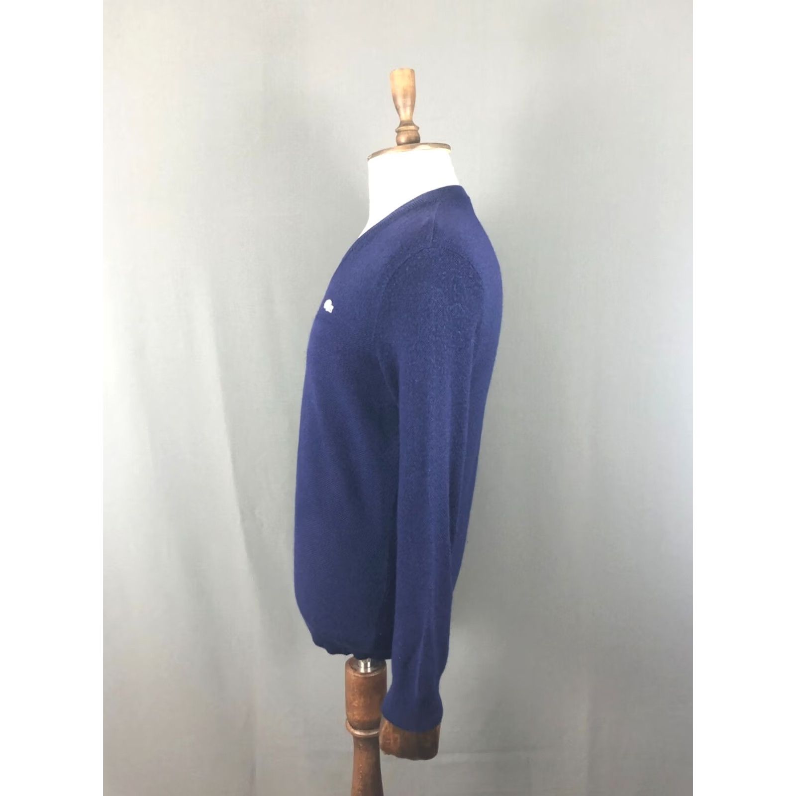 Lacoste Chemise Lacoste Pullover Wool Blend Blue Men Size US M / EU 48-50 / 2 - 2 Thumbnail