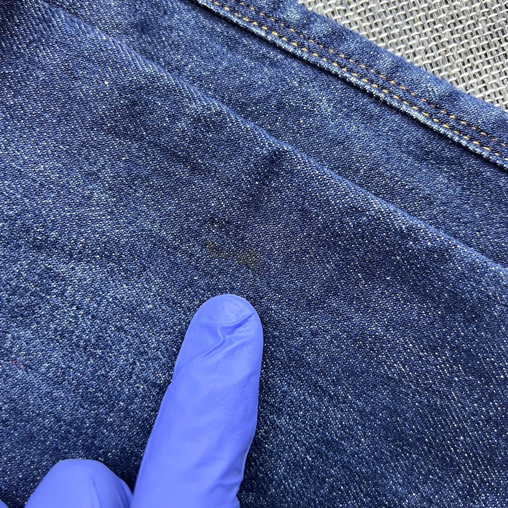 Acne Studios Acne Studios Jeans Mens W32 L34 Dark Blue Denim Straight Low Rise Slim Pattern: Solid Bla Konst Mfg Denim Size US 30 / EU 46 - 3 Thumbnail