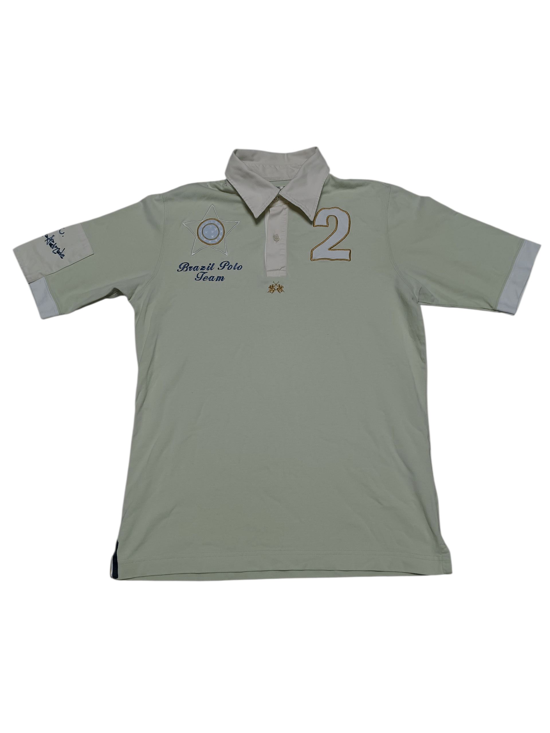 LA MARTINA BRASIL POLO TEAM VINTAGE LUXURY POLO SHIRT
