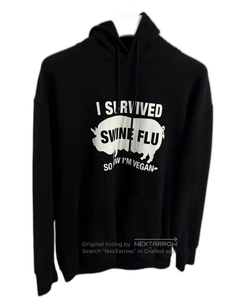 Vetements Vetements I Survived Swine Flu Hoodie. Size US M / EU 48-50 / 2 - 1 Thumbnail
