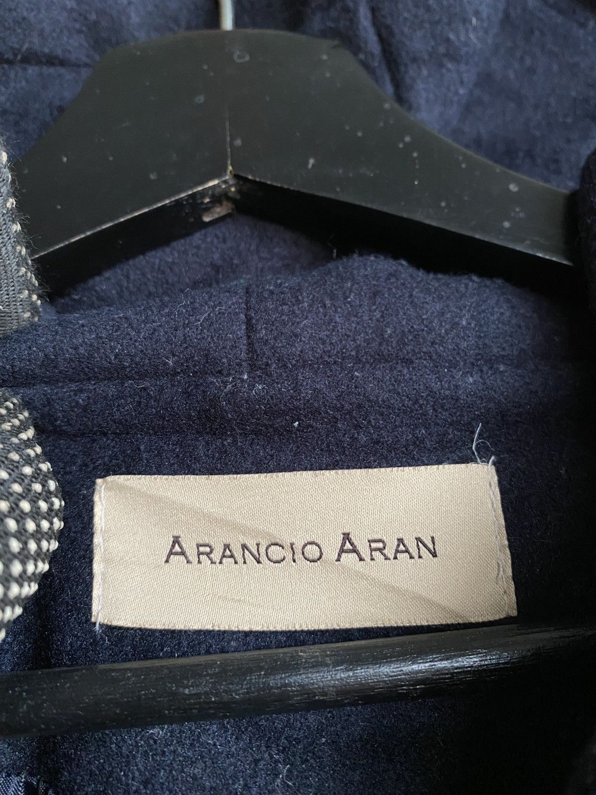 Japanese Brand Arancio Aran Hooded Long Coat Wool Blend Minimalist Style Size M / US 6-8 / IT 42-44 - 6 Thumbnail