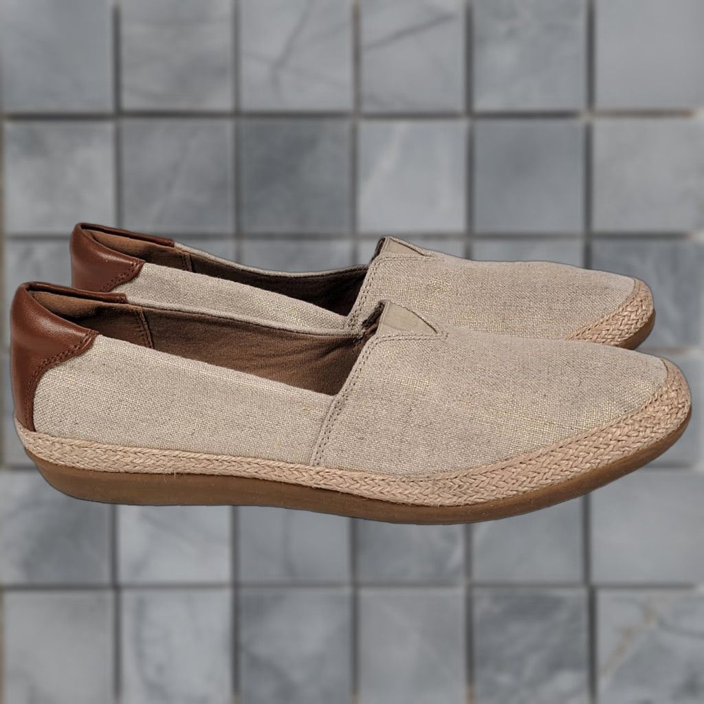 Clarks Clarks Brown Women's Casual Comfort Loafers Size 9 Size US 9 / IT 39 - 1 Thumbnail
