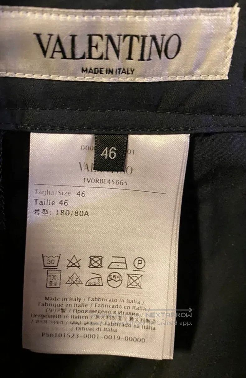 Valentino Valentino Slacks trousers Size US 30 / EU 46 - 4 Thumbnail