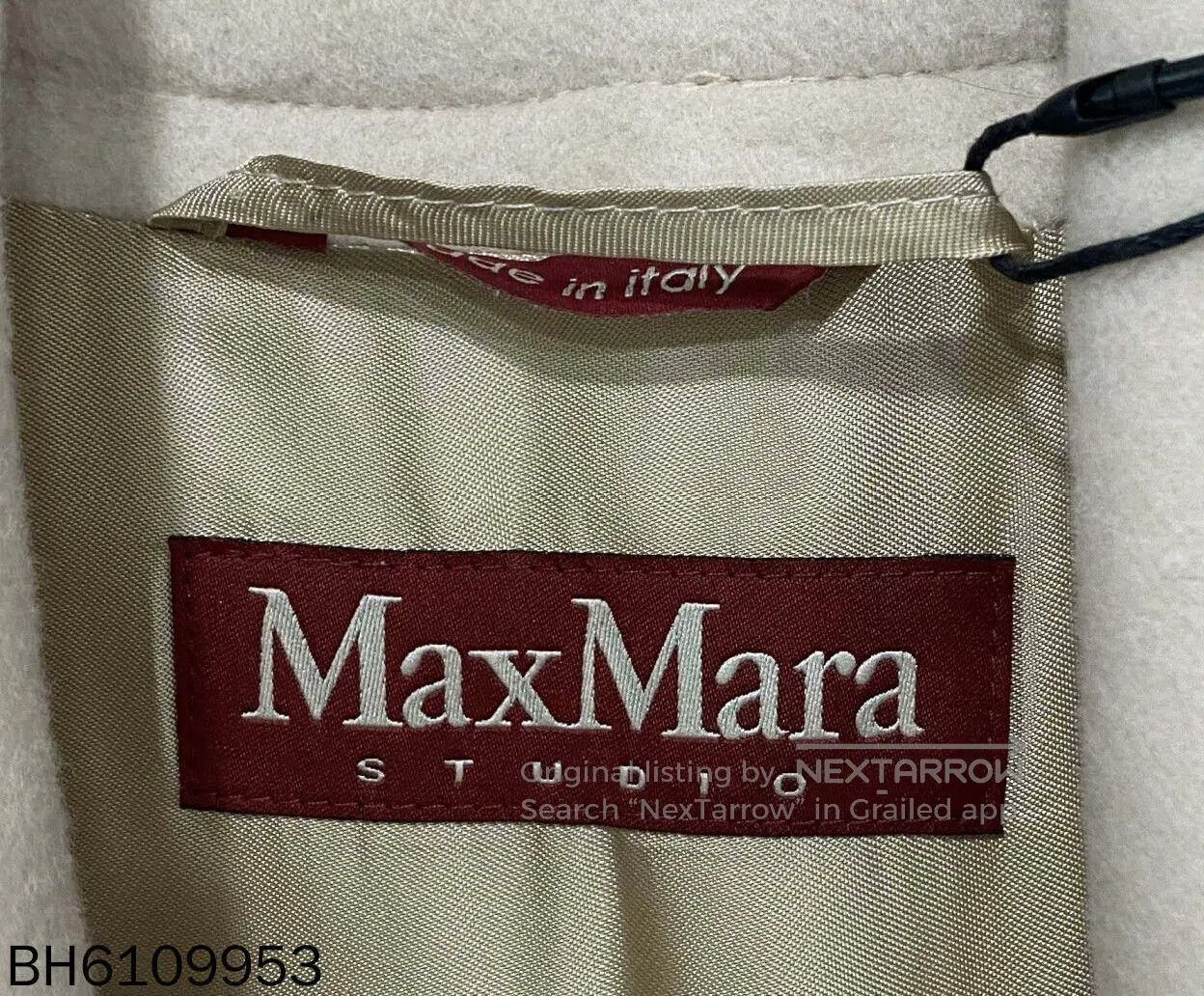 Other maxmara cream wool coat with belt. Size US L / EU 52-54 / 3 - 4 Thumbnail