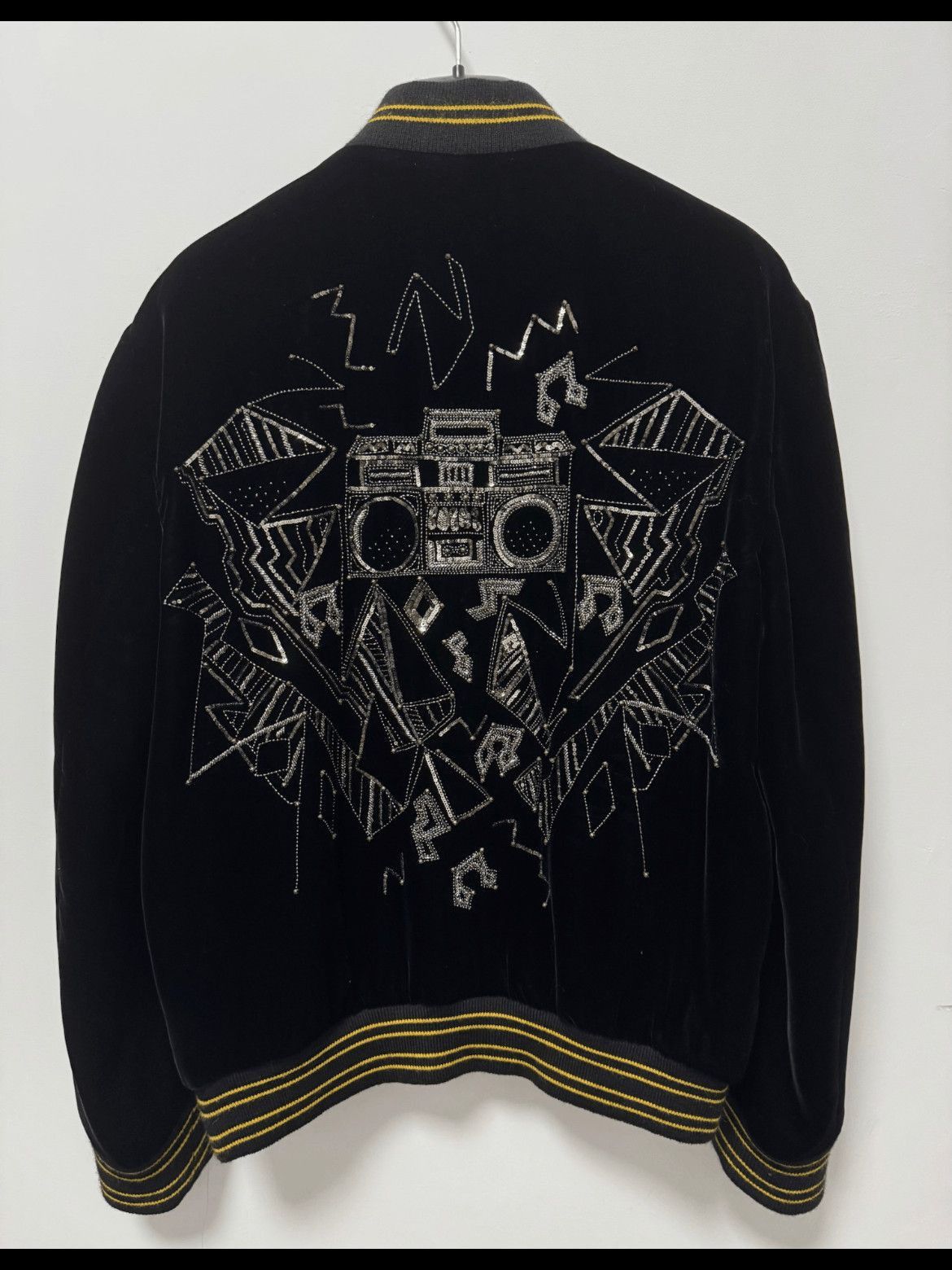 Saint Laurent Paris Sz 46 Saint Laurent Paris 19AW Velvet Stitch Teddy Jacket-2 Size US S / EU 44-46 / 1 - 2 Thumbnail