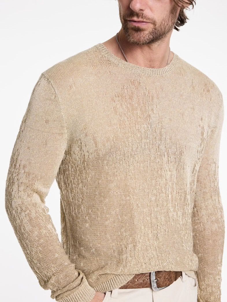 John Varvatos Claudio Crewneck Sweater Large Size US L / EU 52-54 / 3 - 3 Thumbnail