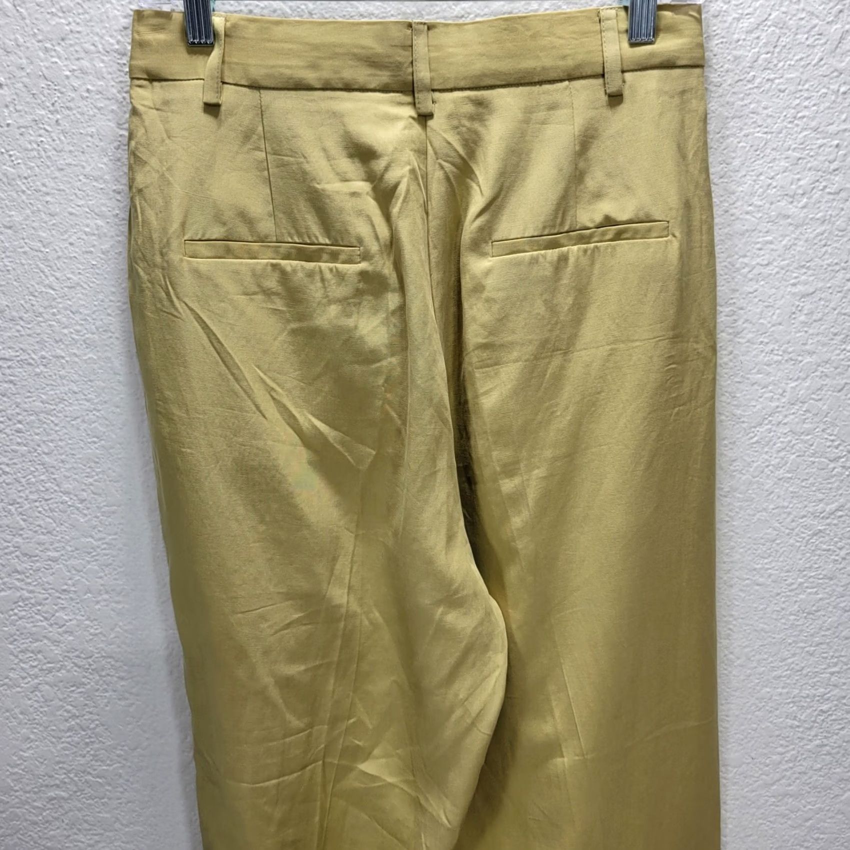 Anthropologie Anthropologie Mon Renn Leone Pant Women 10 Gold Pockets Lyocell/Linen New Size 32" / US 10 / IT 46 - 5 Thumbnail