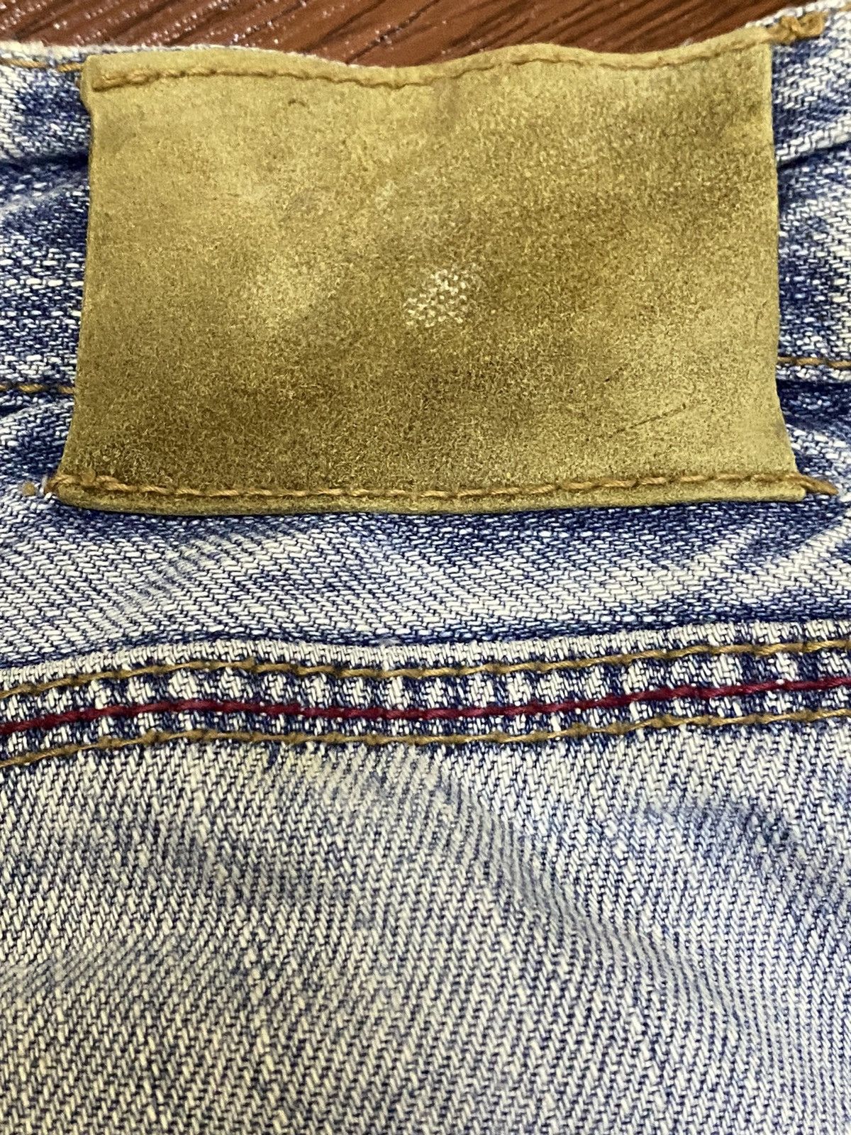 Engineered Garments × Red Wing Vintage Red Wing Faded Wash Punk Style Jeans Size US 32 / EU 48 - 12 Thumbnail