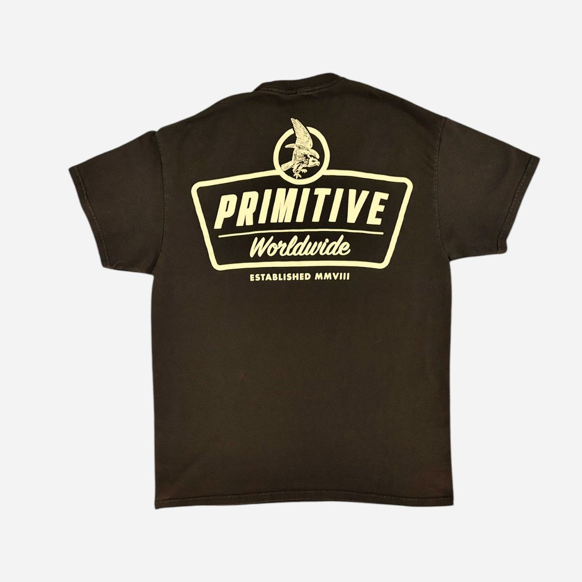 Primitive Primitive Skateboarding Apparel Brown Men’s T-Shirt Sz M Size US M / EU 48-50 / 2 - 14 Thumbnail